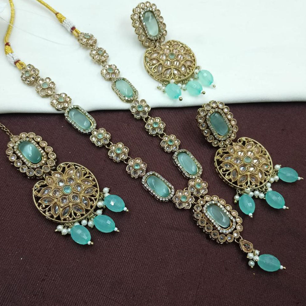 NAFJ Pota & Pearl Bead Necklace Set
