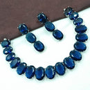 NAFJ Crystal Stone Necklace Set