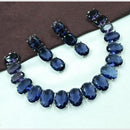 NAFJ Crystal Stone Necklace Set