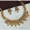 NAFJ Sparkling Crystal And Austrian Stone Designer Necklace Set