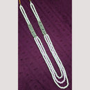 NAFJ Classic Beads And Austrian Stone Long Necklace for Men
