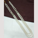 NAFJ Classic Beads And Austrian Stone Long Necklace for Men