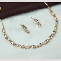 NAFJ Premium Polki Kundan Necklace Set