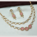NAFJ Premium Polki Kundan Necklace Set