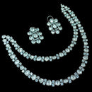 NAFJ Premium Polki Kundan Necklace Set
