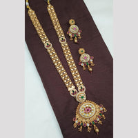 NAFJ Pota Stone Long Necklace Set