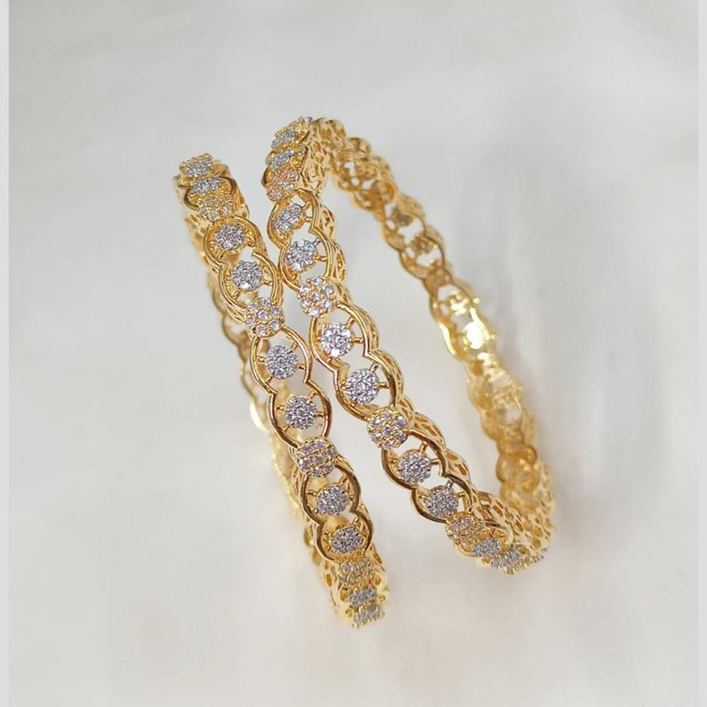 NAFJ American Dimond Bangle Set