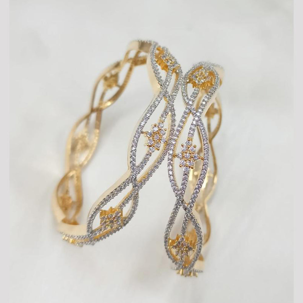 NAFJ American Dimond Bangle Set