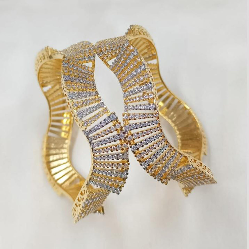 NAFJ American Dimond Bangle Set