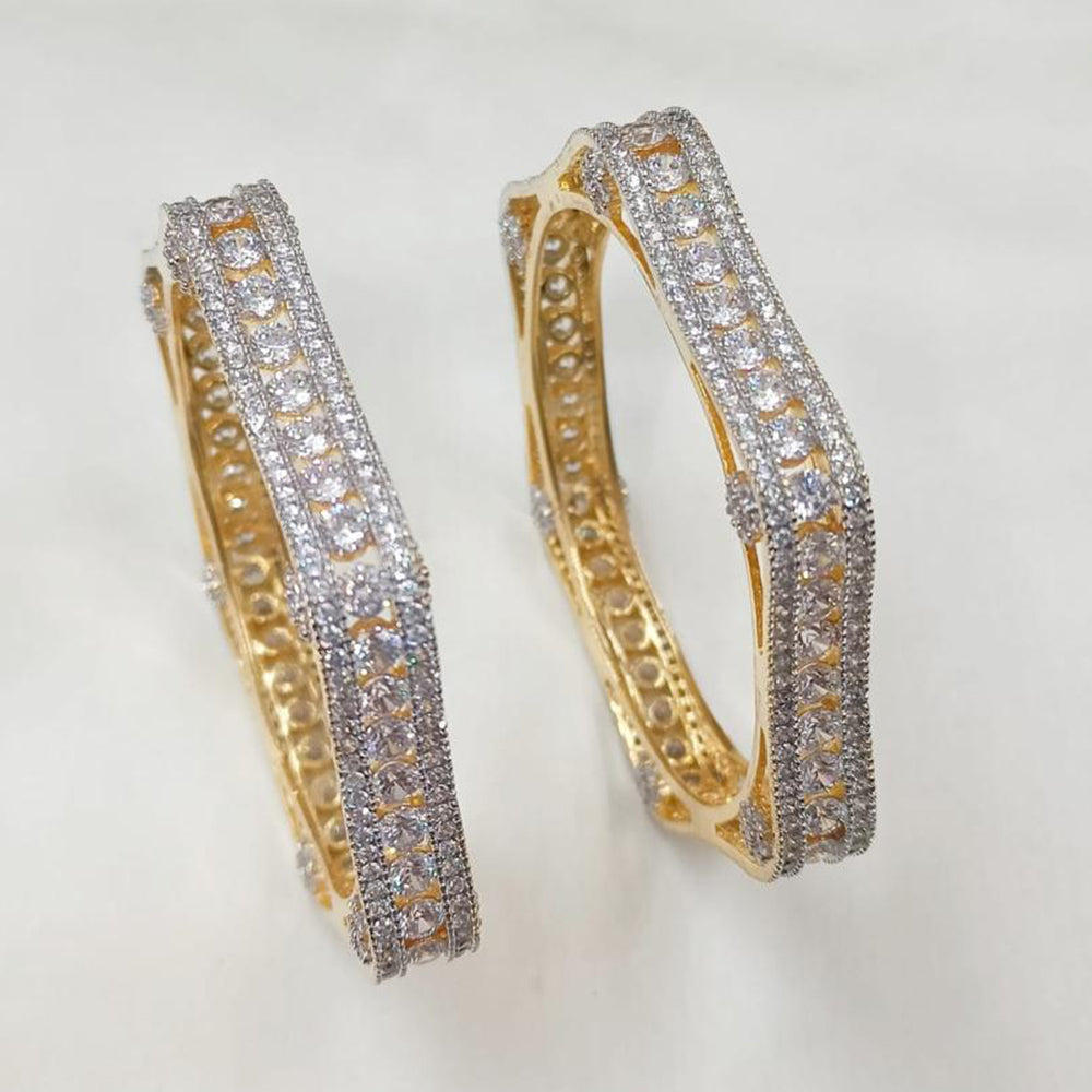 NAFJ American Dimond Bangle Set