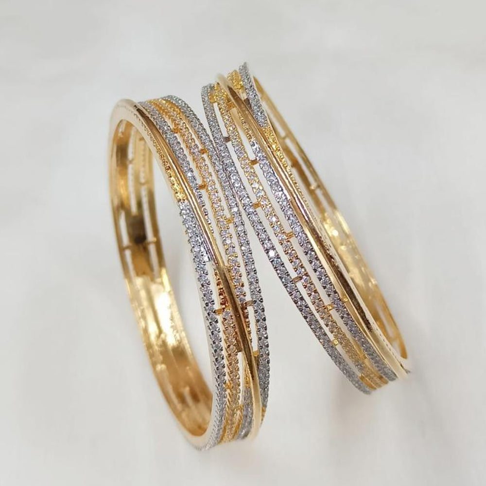 NAFJ American Dimond Bangle Set