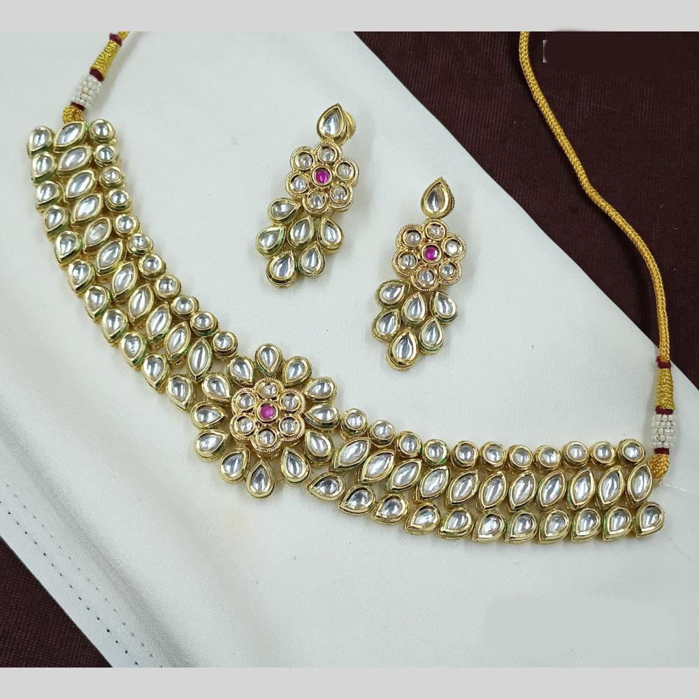NAFJ Kundan Necklace Set