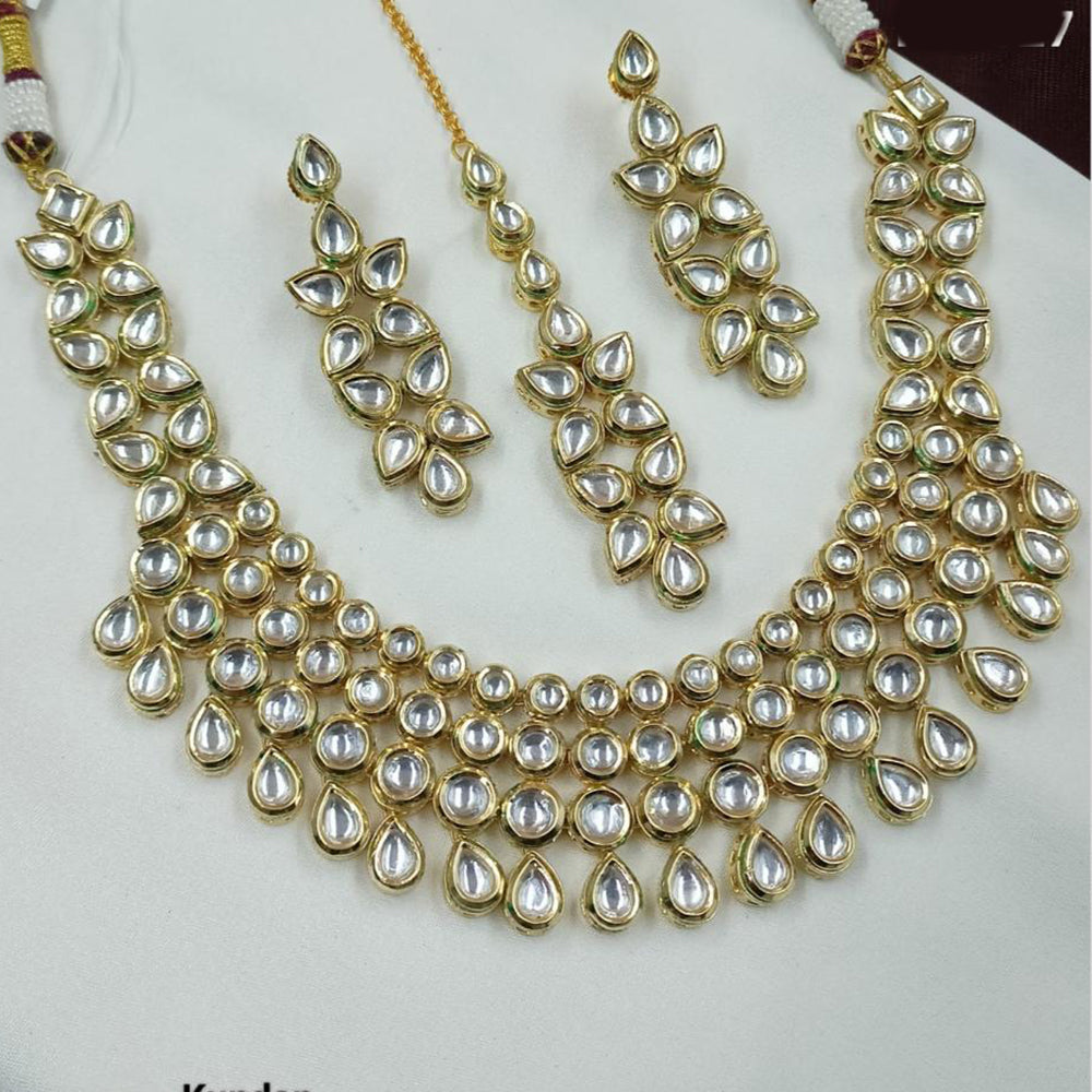 NAFJ Kundan Necklace Set