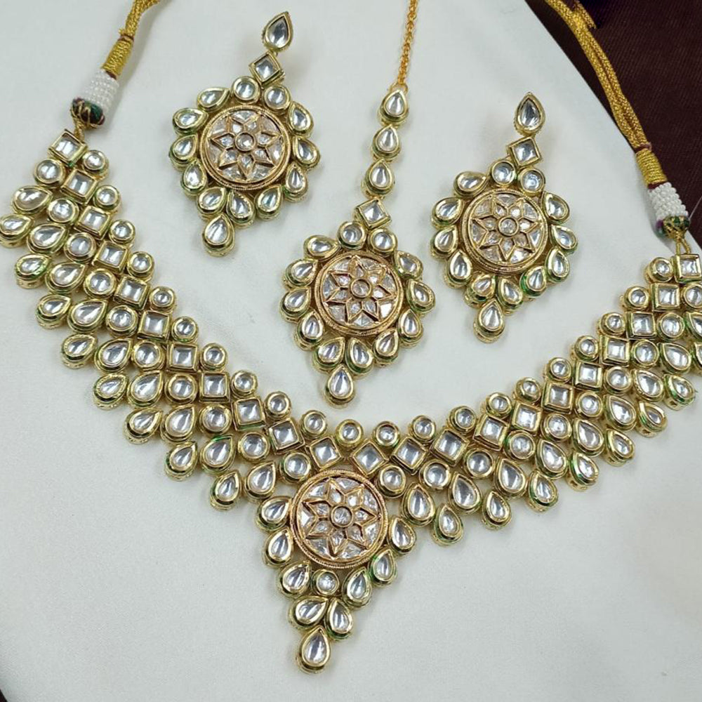 NAFJ Kundan Necklace Set