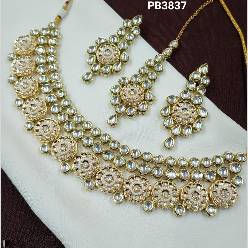 NAFJ Kundan Necklace Set