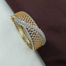 NAFJ Fashionable American Diamond And Austrian Delicate Openable Bracelet 
