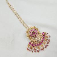 NAFJ Floral Majesty Traditional Mangtikka {Headpiece}