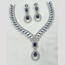 NAFJ Starshine American Diamonds Necklace Set