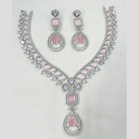 NAFJ Starshine American Diamonds Necklace Set