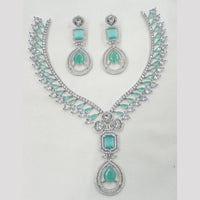 NAFJ Starshine American Diamonds Necklace Set