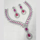NAFJ Starshine American Diamonds Necklace Set