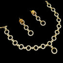 NAFJ Designer Austrian Stone Statement Necklace Set
