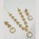 NAFJ Sparkling Crystal And Austrian Stone Designer Necklace Set