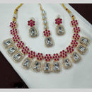 NAFJ Kunda Stone And Pota Stone Necklace Set