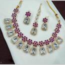 NAFJ Kunda Stone And Pota Stone Necklace Set