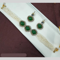 NAFJ Pearl Choker Set for Weddings & Festive Glam