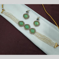 NAFJ Pearl Choker Set for Weddings & Festive Glam