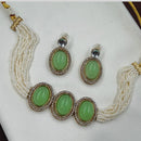 NAFJ Pearl Choker Set for Weddings & Festive Glam