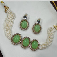 NAFJ Pearl Choker Set for Weddings & Festive Glam
