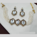 NAFJ Pearl Choker Set for Weddings & Festive Glam