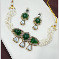 NAFJ Pearl Choker Set for Weddings & Festive Glam