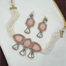 NAFJ Pearl Choker Set for Weddings & Festive Glam