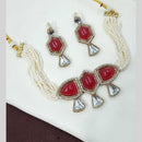 NAFJ Pearl Choker Set for Weddings & Festive Glam