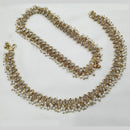 NAFJ Fashion Anklet Crystal Stone And Pearl Beauty for Your Feet