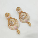 NAFJ Traditional Teardrop Meenakari Dangler Earrings