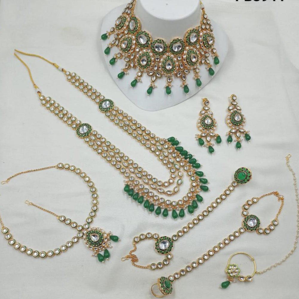 NAFJ Heavy Kundan Bridal Kundan Set