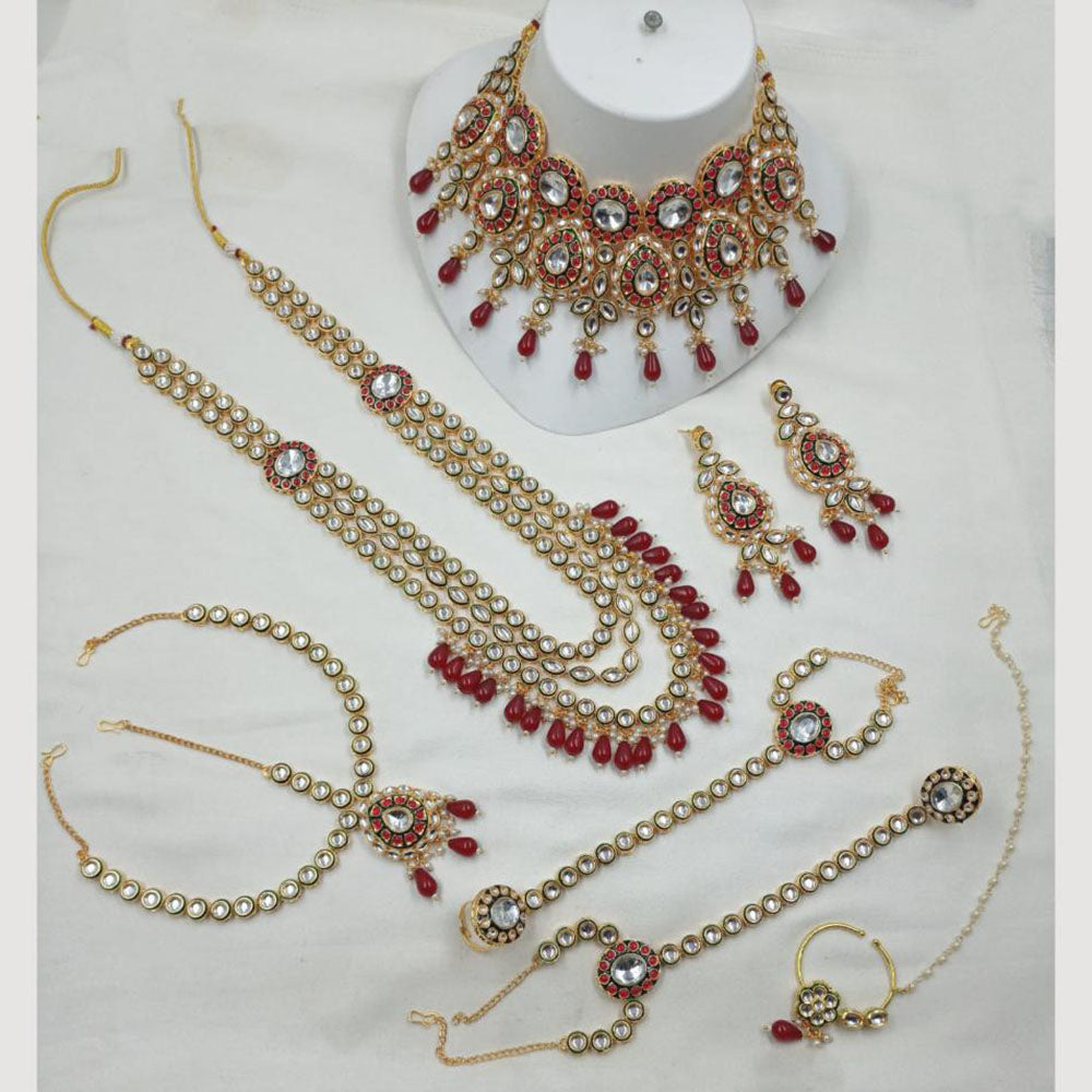 NAFJ Heavy Kundan Bridal Kundan Set
