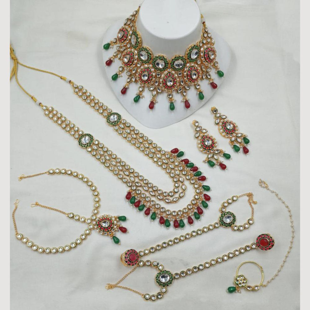 NAFJ Heavy Kundan Bridal Kundan Set