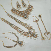 NAFJ Grand Indian Bridal Kundan Set