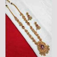 NAFJ Traditional Long Necklace Set with Antique Copper Plating