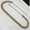 NAFJ Elegant Crystal Stone Kamarbandh in Mehndi Polish Finish