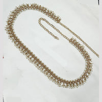 NAFJ Elegant Crystal Stone Kamarbandh in Mehndi Polish Finish
