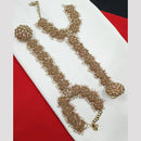 NAFJ Bridal Glam Crystal Stone Hand Harness for Weddings & Festive Wear