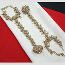 NAFJ Bridal Glam Crystal Stone Hand Harness for Weddings & Festive Wear