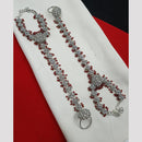 NAFJ Bridal Glam Crystal Stone Hand Harness for Weddings & Festive Wear