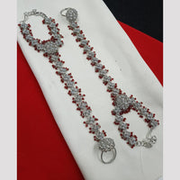 NAFJ Bridal Glam Crystal Stone Hand Harness for Weddings & Festive Wear